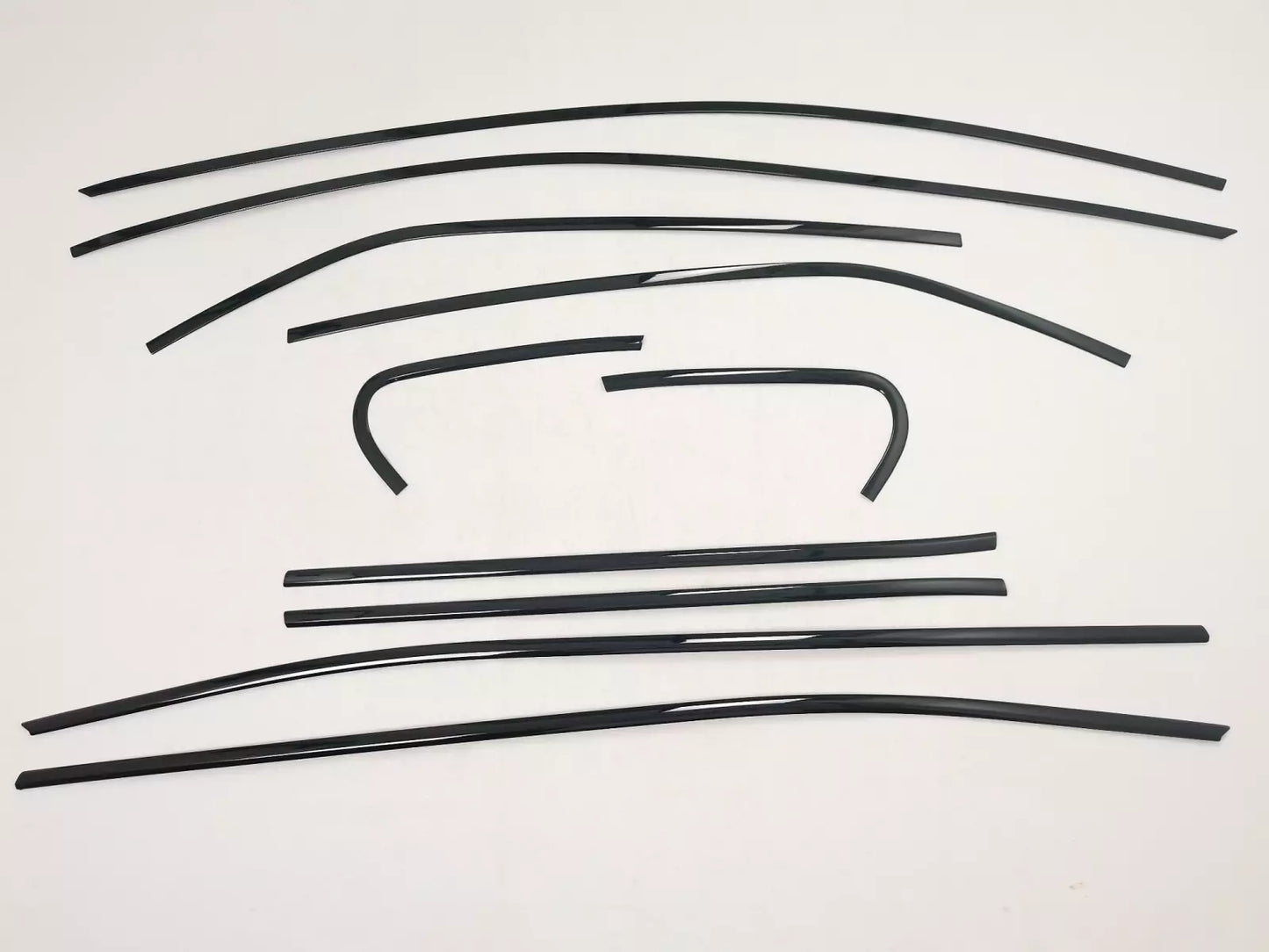 Window Molding Side Black Cover Trim for Toyota Camry 4-Door Sedan (2018-2022)