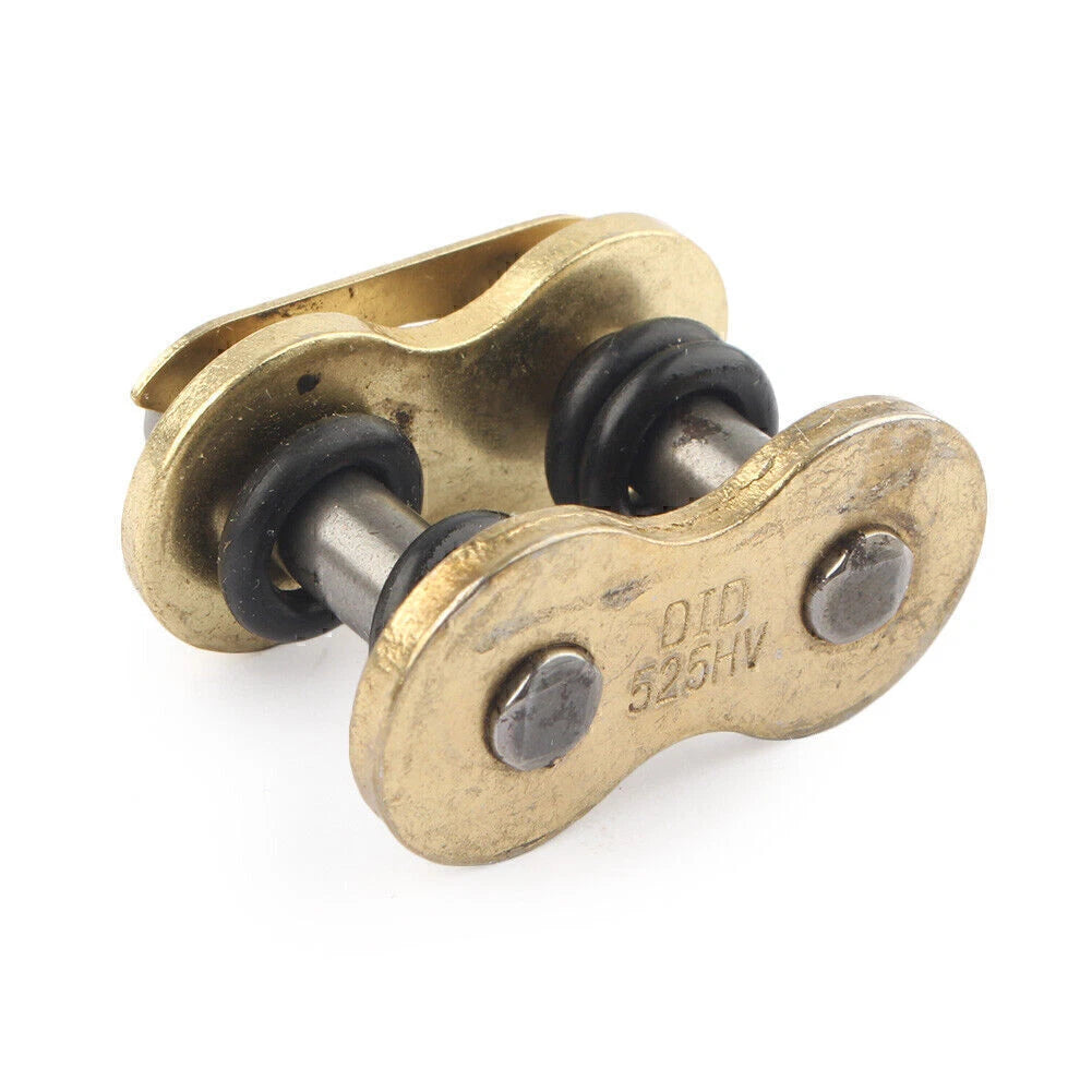 525HV Master Chain Connector Link O-rings Gold for Honda Motorcycle