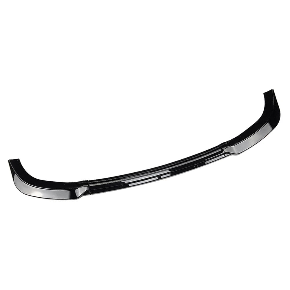 Gloss Black Front Bumper Splitter Lip for Hyundai i20 MK2 (2015-2017) 3 x pcs
