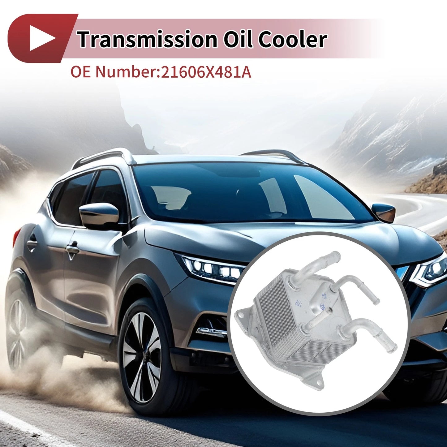 Engine Oil Cooler for Nissan Rogue Sport (2017-2019) 1 Pcs