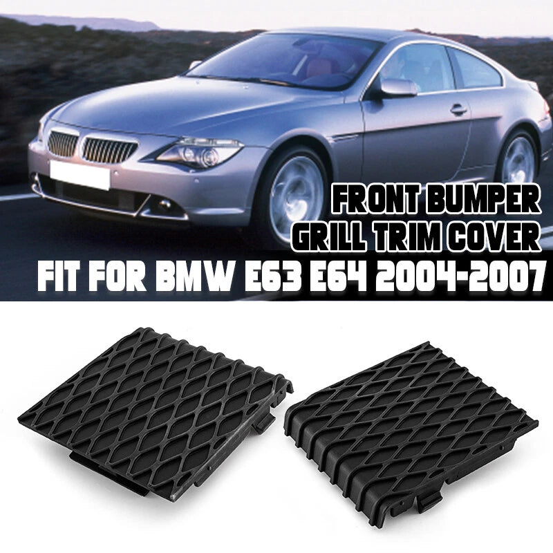Bumper Cover Grille for 2004-2007 BMW E63 E64 645Ci 650i 2 x 51117008823