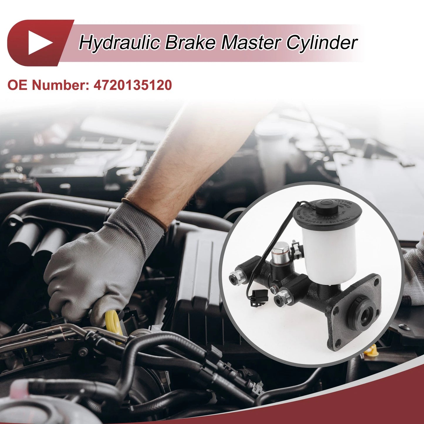 Brake Master Cylinder With Reservoir for Toyota Pickup (1981–1988)
