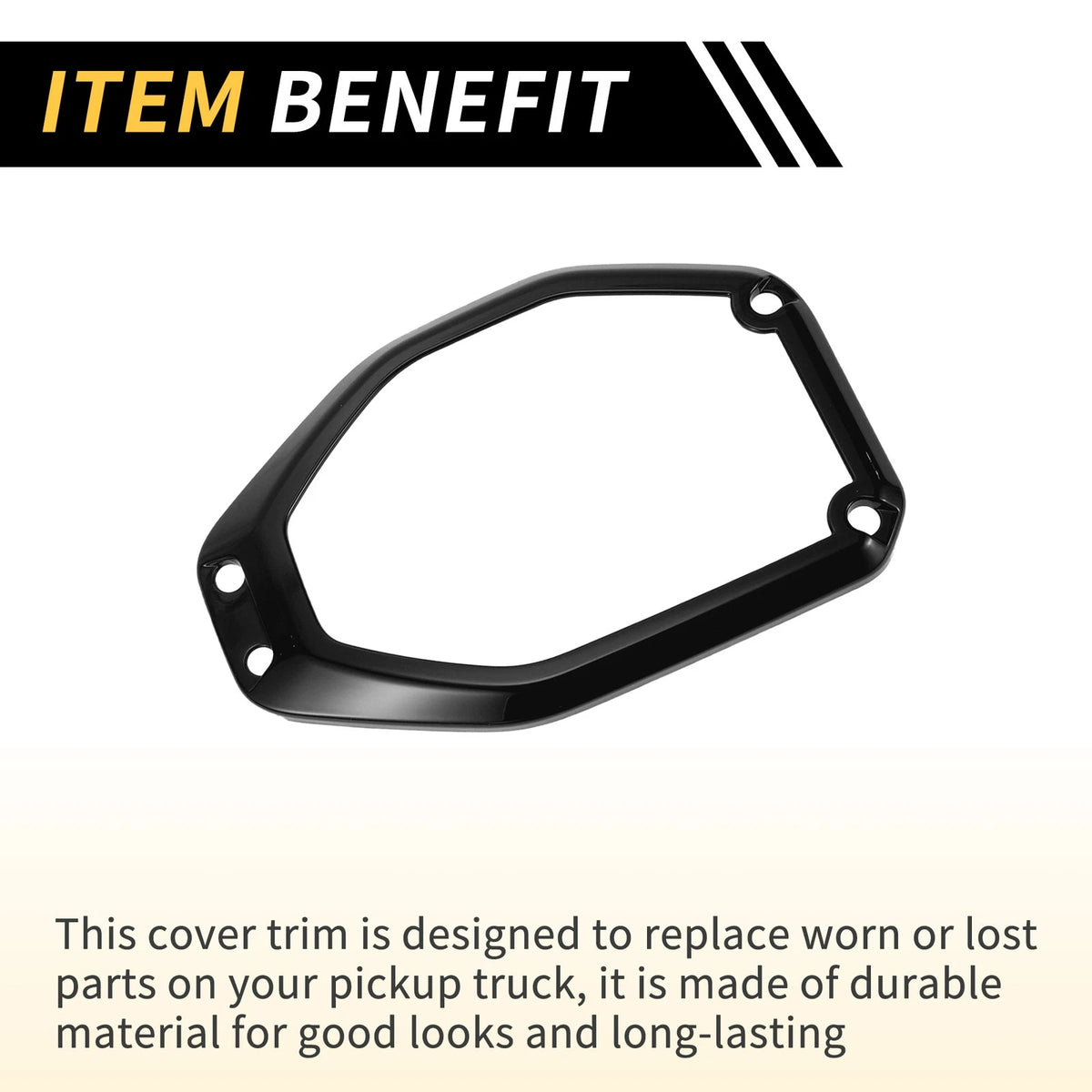 Top Roof Speaker Audio Frame Cover Trim for Jeep Gladiator JT (2020-2024)