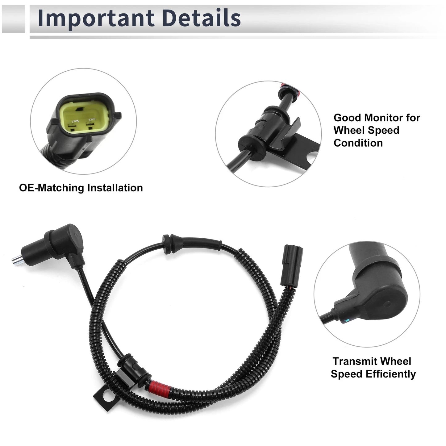 ABS Wheel Speed Sensor for Kia Sorento (2003-2006)