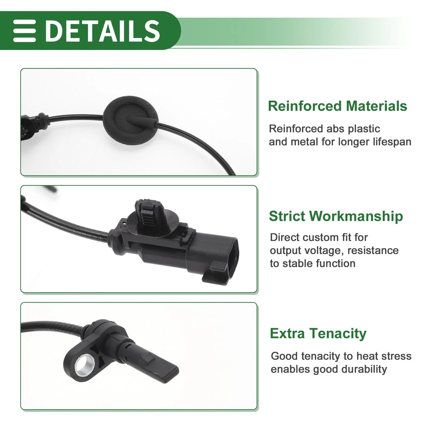 ABS Wheel Speed Sensor / Front Left / Wheel Speed Sensor for Buick Excelle XT