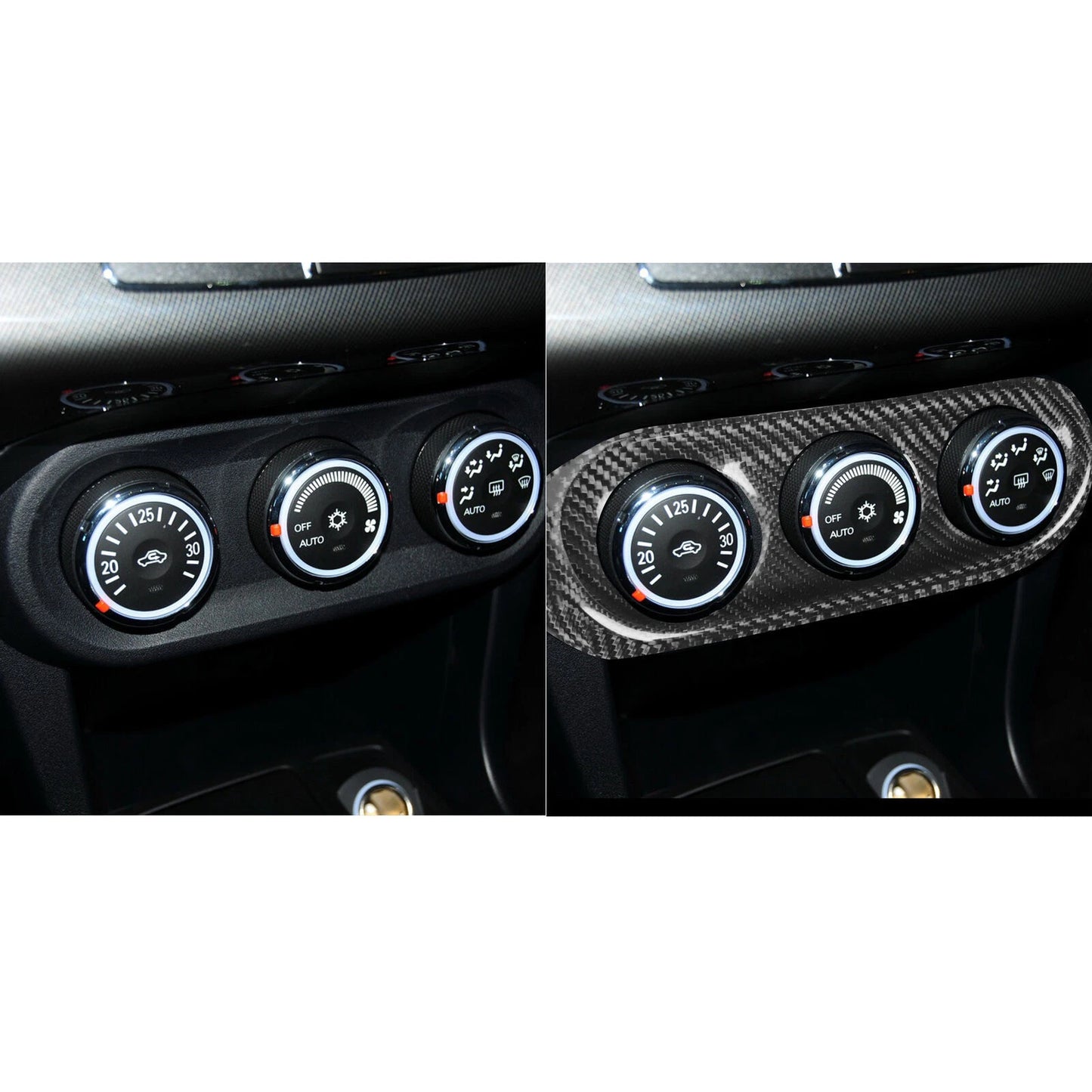 A/C Vent Plate Cover Trim for Mitsubishi Lancer EVO10 (2008-2014)