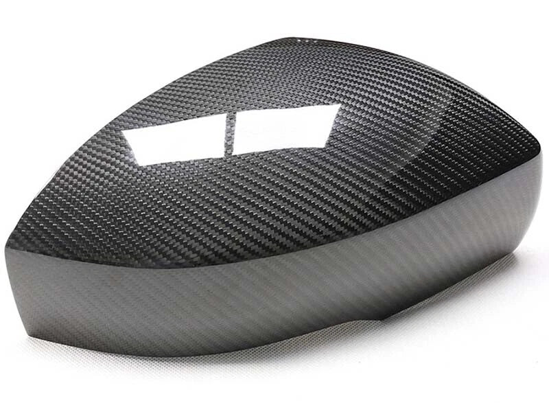100%Carbon Fiber Stick-on Side Mirror Caps Trim For Range Rover/ Discovery 4/5