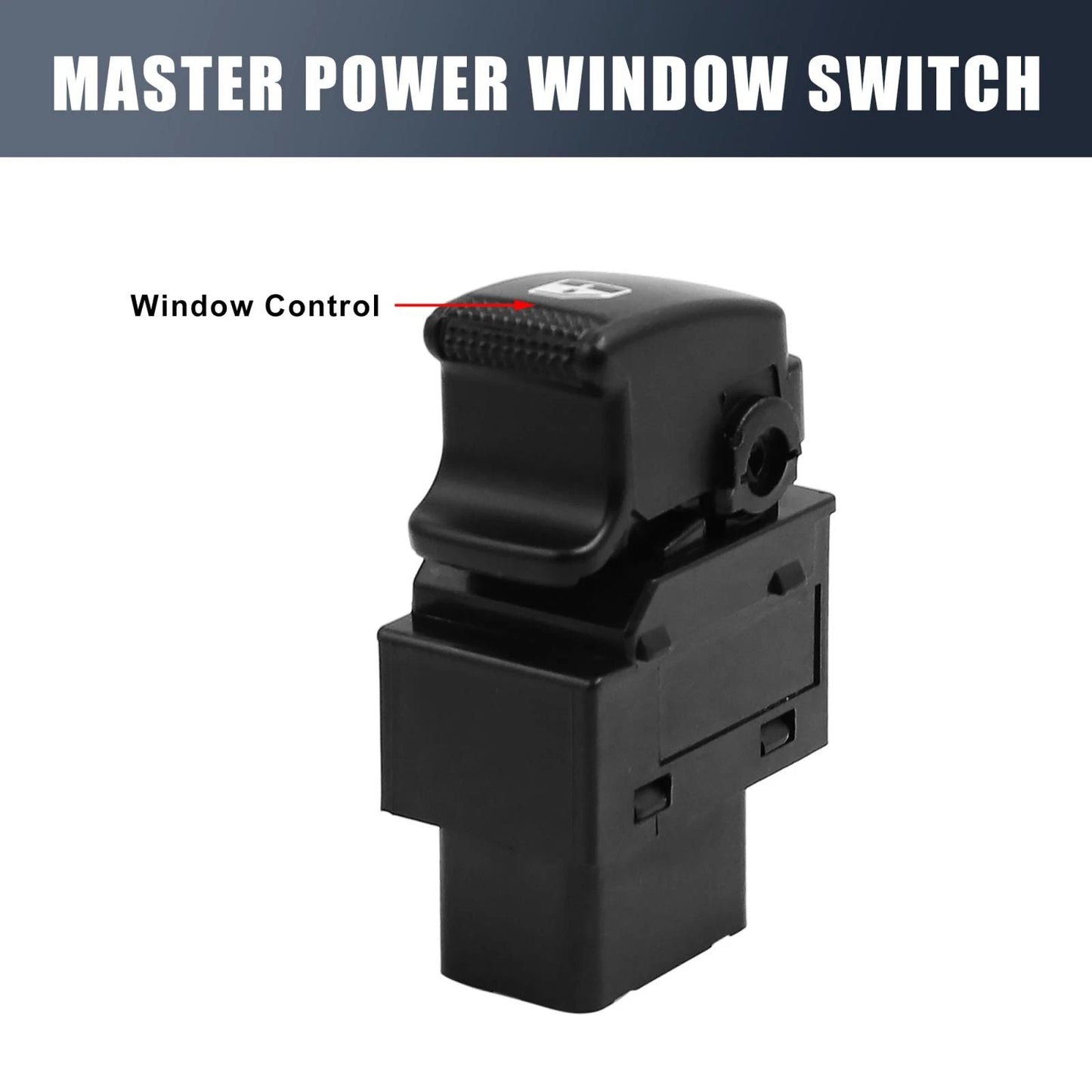 Power Window Switch Rear Passenger Side for Hyundai Tucson (2005-2010)
