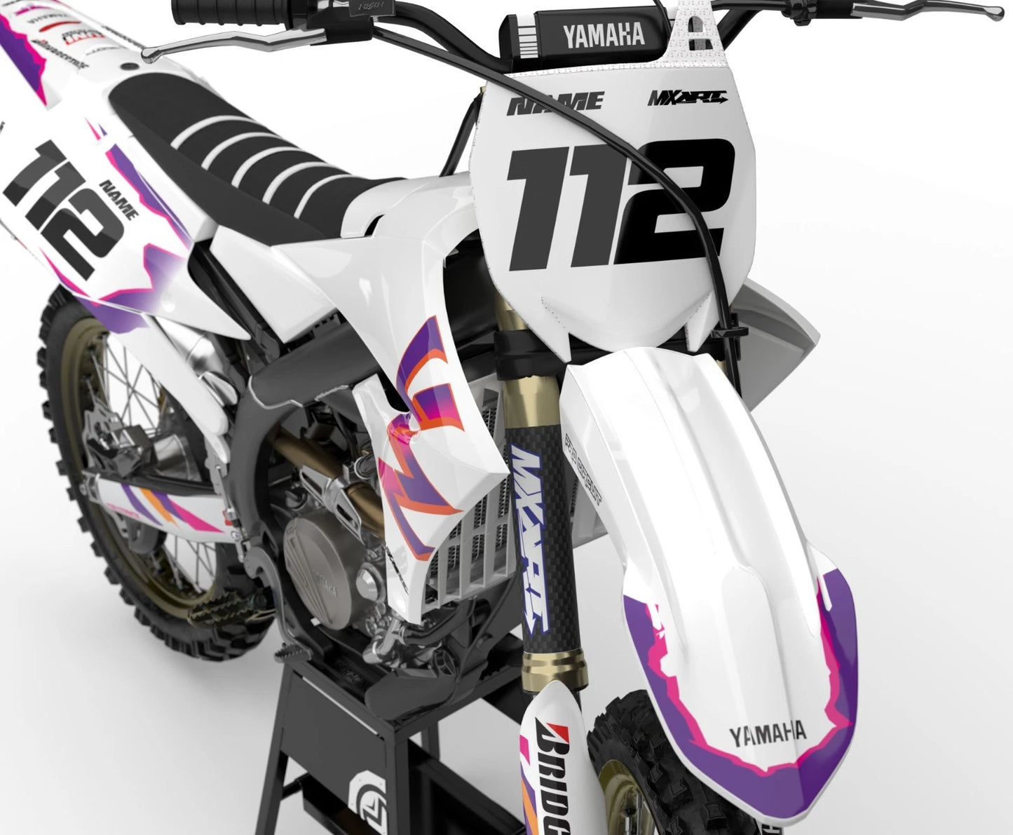 Custom Graphics Decals for Yamaha TTR 50
