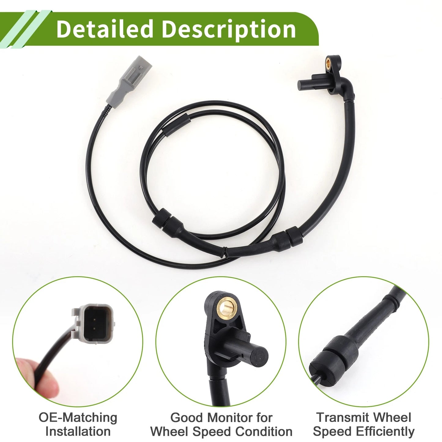 ABS Wheel Speed Sensor for Peugeot Partner (2008-2018)