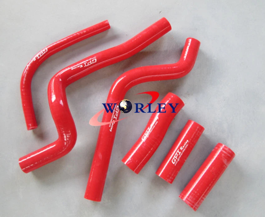 Red Silicone Radiator Hose for Honda CR500 CR500R (1989-2001)