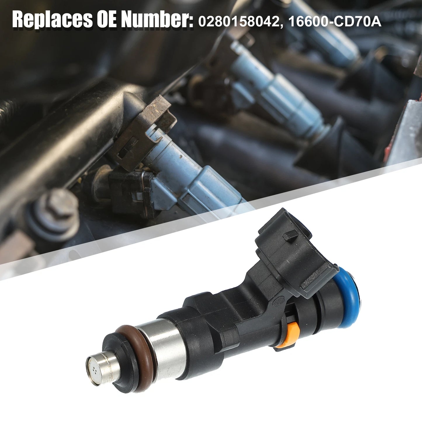 6 Pcs Fuel Injector for Nissan 350Z/Infiniti G35 (2003-2006)