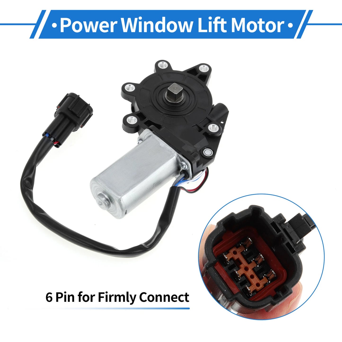 Power Window Regulator Lift Motor for Nissan Versa (2007-2012)