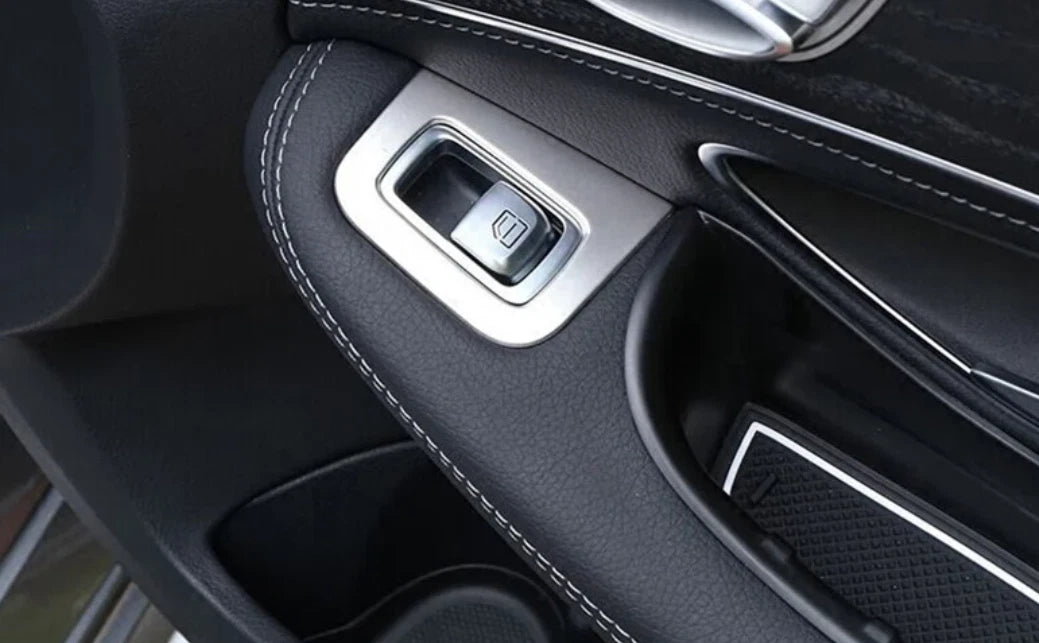 Window Lift Panel Cover Trim for Mercedes-Benz C-Class Sedan W205 (2015-2021)