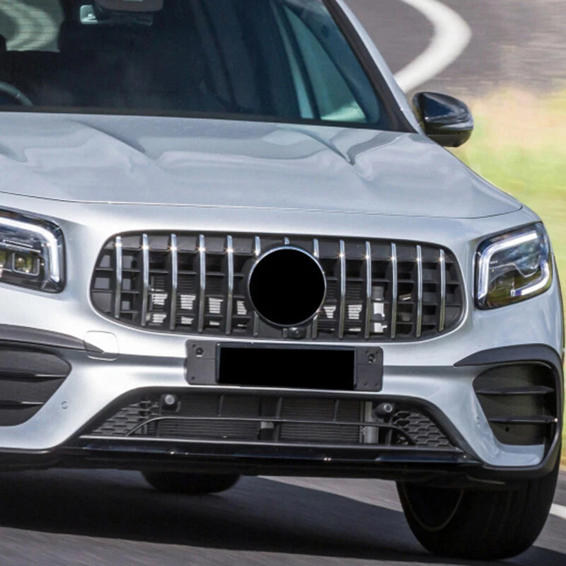 Chrome GT Style Front Grille for Mercedes Benz X247 GLB250 (2020-2022)