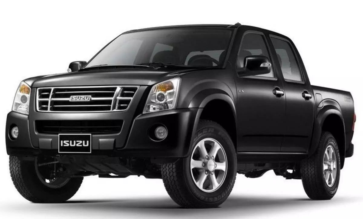 RH Black Outer Door Handle for Isuzu Dmax (2003-2011)