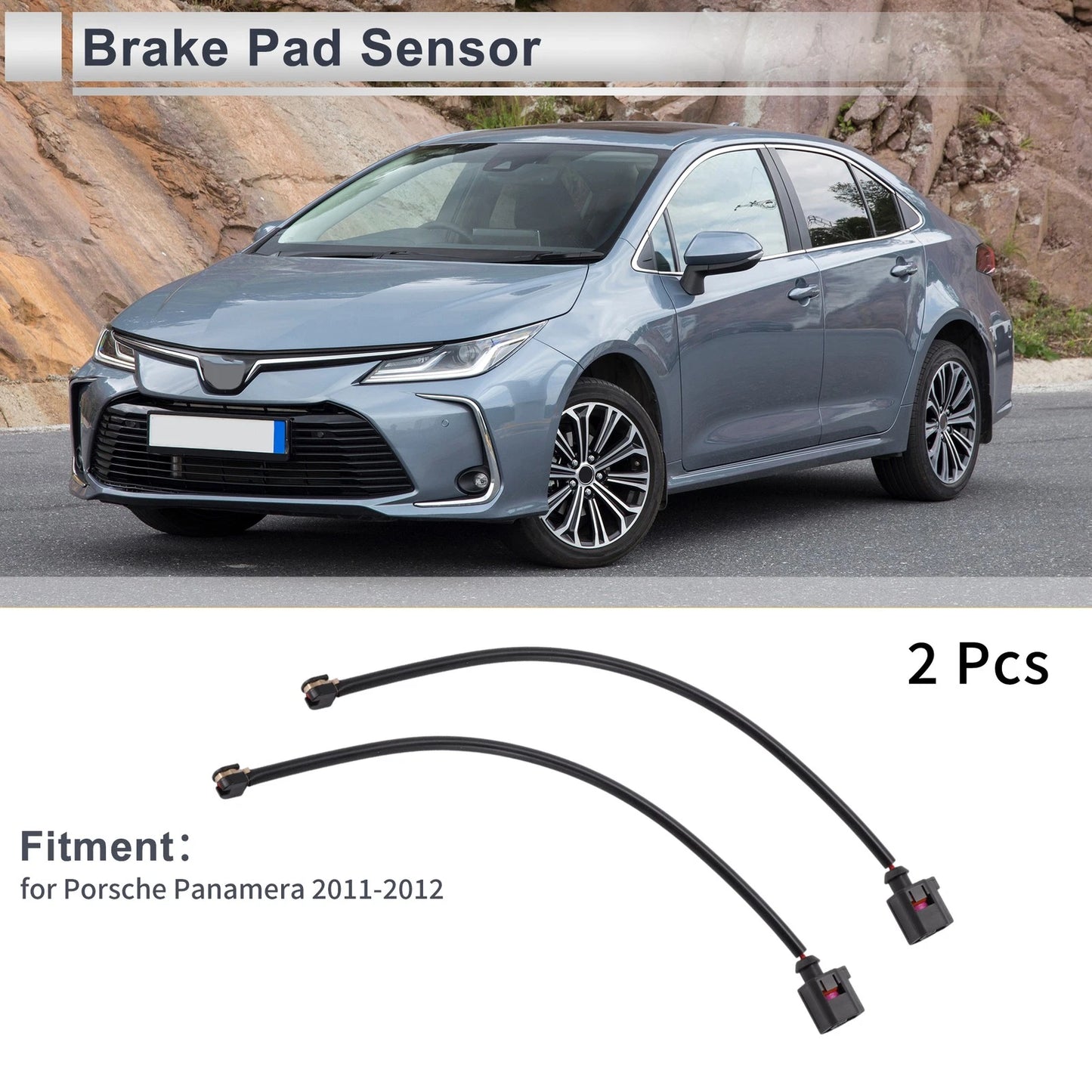Front wheel Brake Pad Wear Sensor for Porsche Panamera (2011 - 2012)