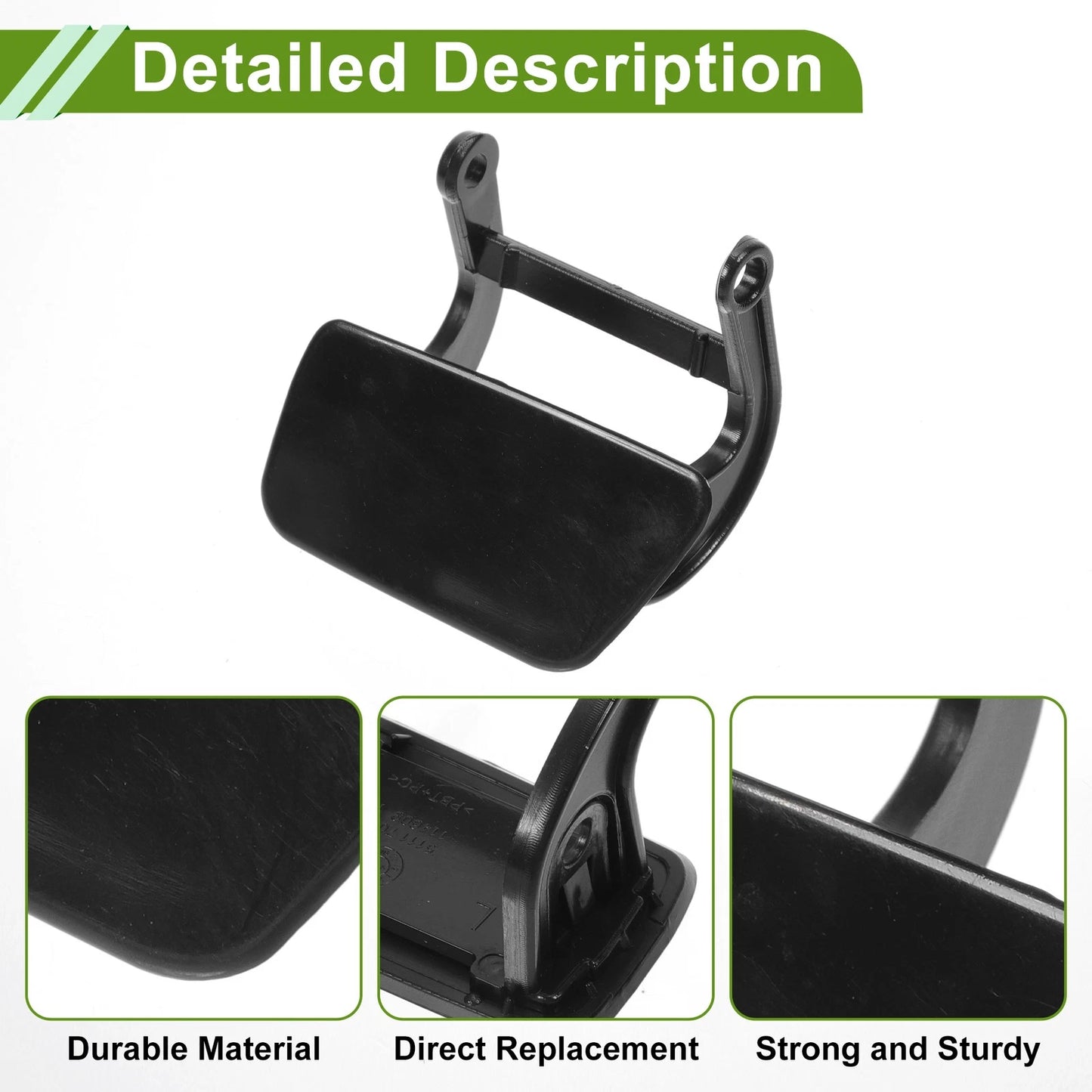 Washer Nozzle Cover Cap for BMW 525i (2004 - 2007) Unpainted