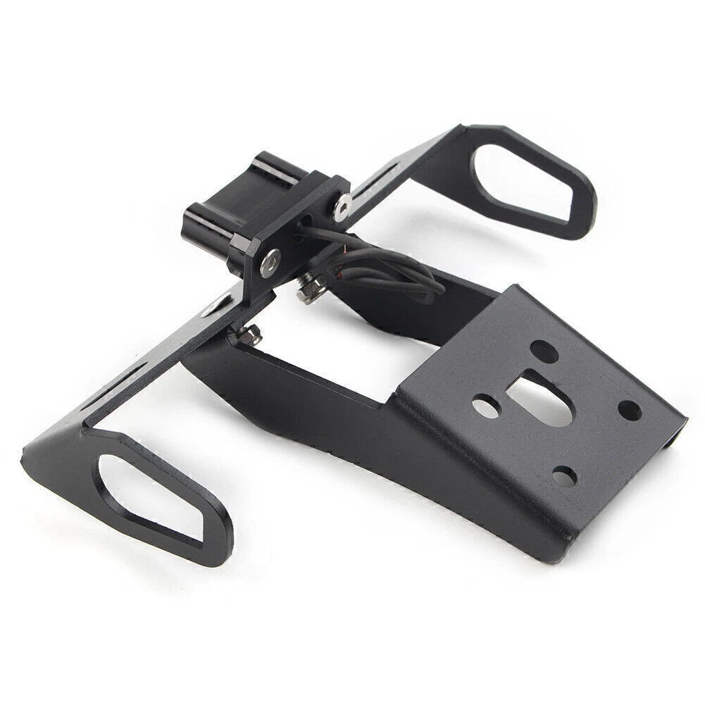 Rear License Plate Holder with LED Light for KAWASAKI ZX-10R, ZX-6R (2004-2023)
