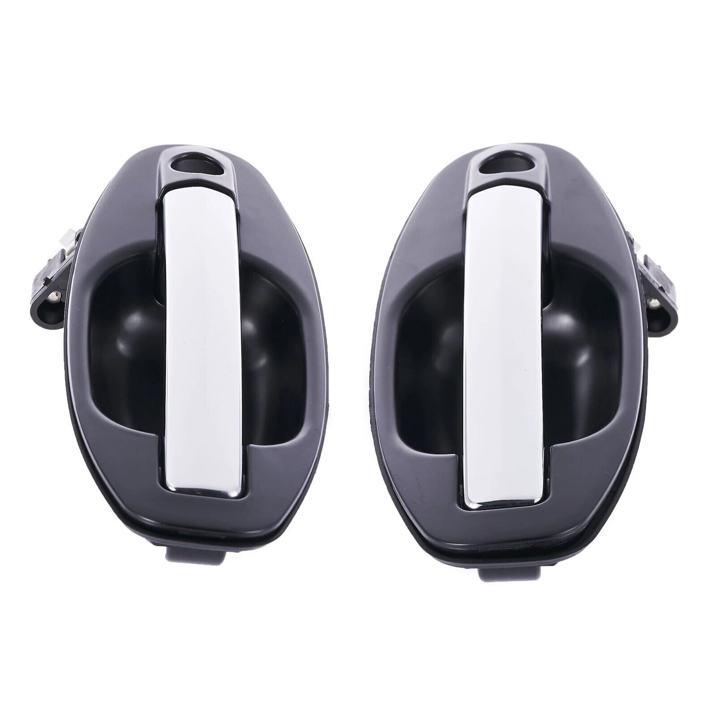 4pc Front Rear Outer Door Handle Chrome for Hyundai Santa Fe (2006–2012)