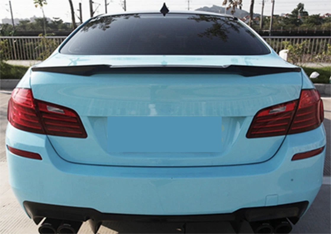 Rear M4 Style Spoiler Wing Glossy Black for BMW 5 Series F10 F18 (2011-2017)