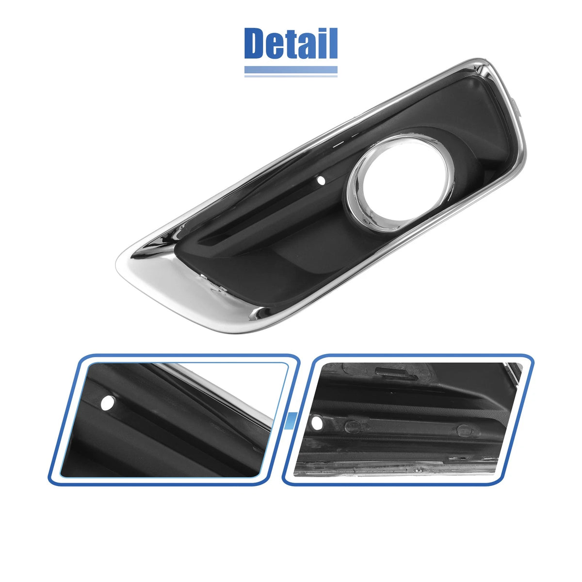 Front Right Fog Light Grille Cover for Chevy Malibu (2013-2015)