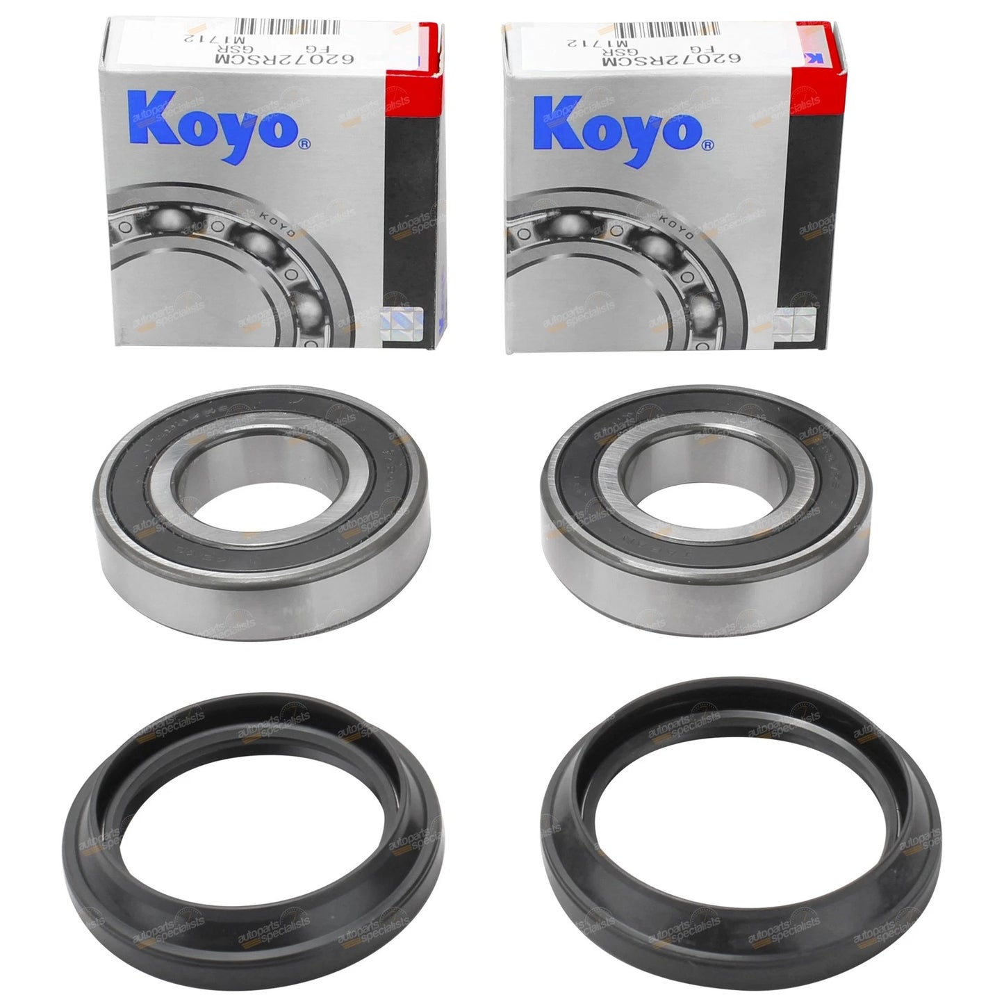 Front Wheel Bearing Kit 4x4 for Subaru DL AJ5 (1979 - 1984)