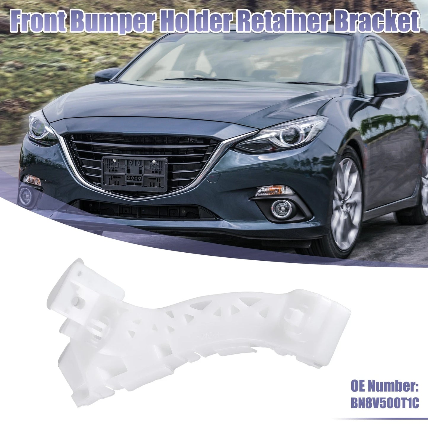 Front Left Bumper Mounting Bracket for Mazda 3 (2004-2009)