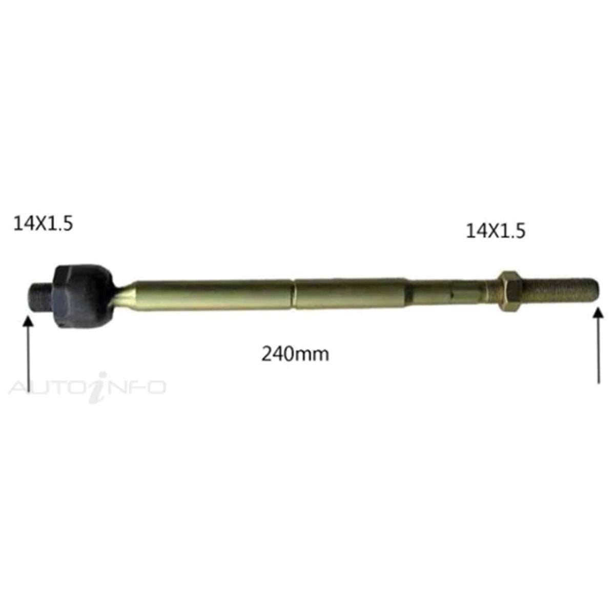 Steering Rack End for Toyota Camry SV11 2.0L 4cyl (1983-1986)
