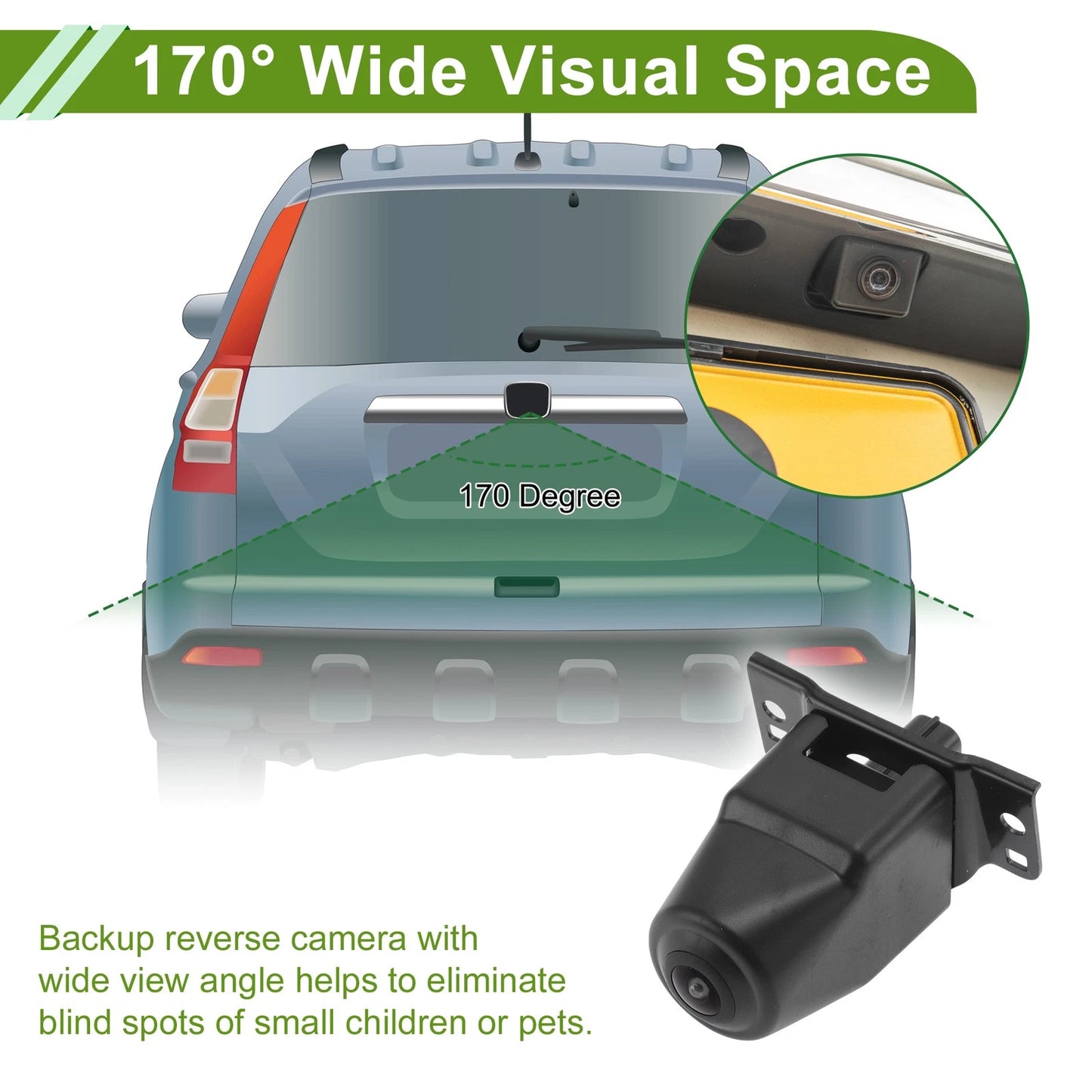 Rear View Car Camera for Toyota FJ-Cruiser (2007–2014)