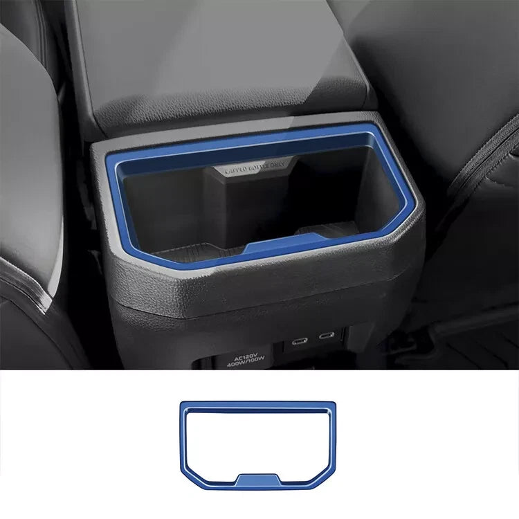 15x ABS Blue Interior Accessories Cover Trim for Toyota Tacoma (2024–2025)
