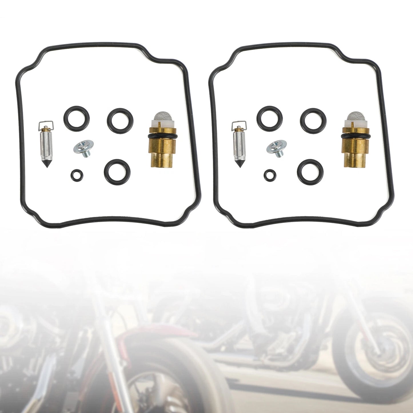 2 x Carburetor Repair Kit for Yamaha FZR400 (1WG) R/RR (1988-1990)