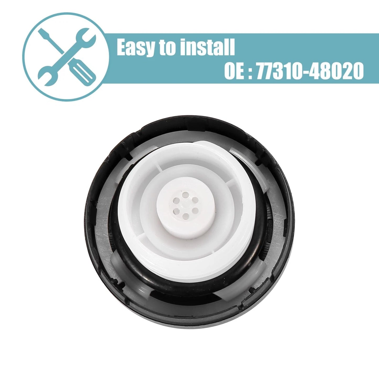 Car Engine Oil Fuel Tank Cap Cover for Toyota Camry (2007-2011)