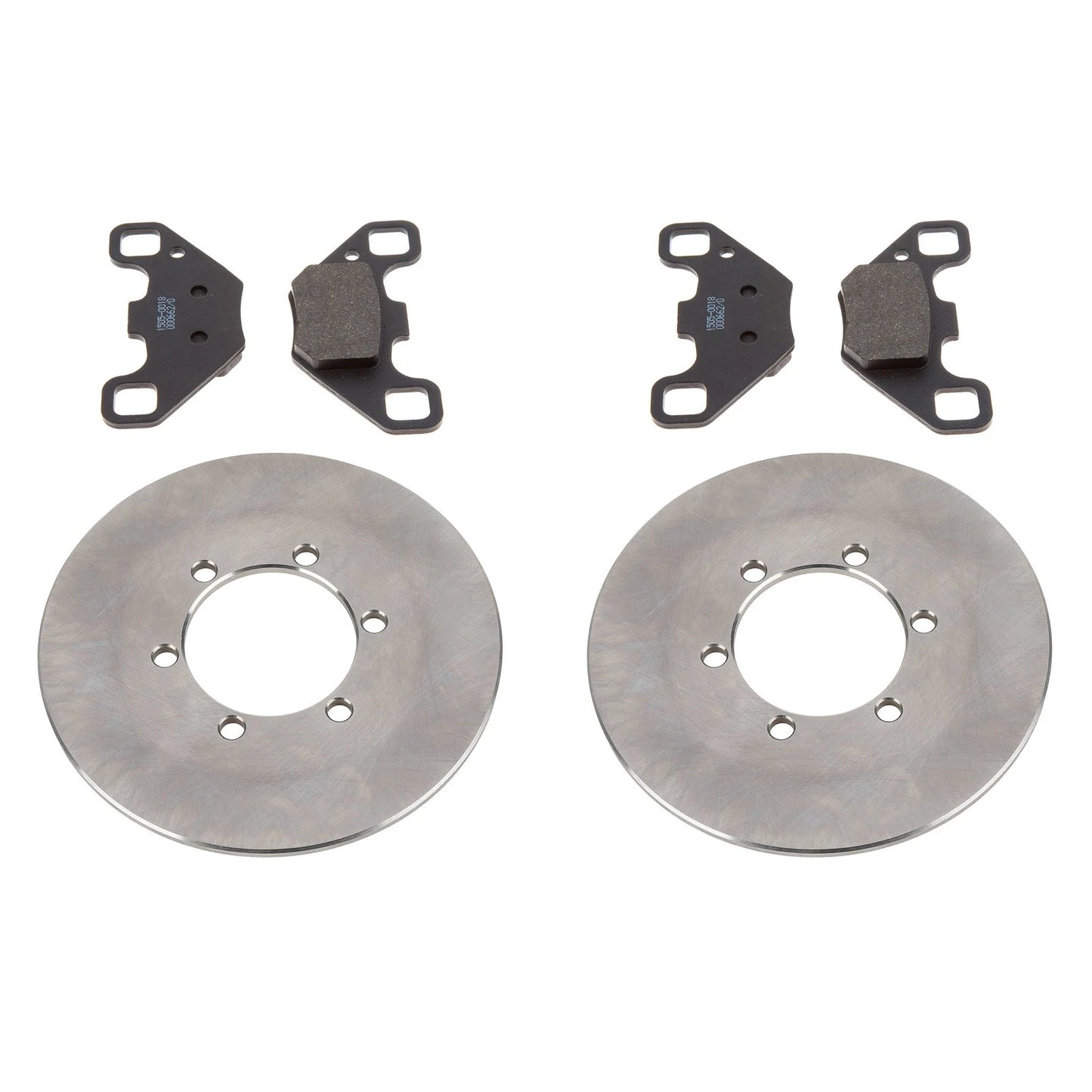 Front Brake Rotors & Semi-Metallic Pads for Polaris RZR 170 (2009–2016)