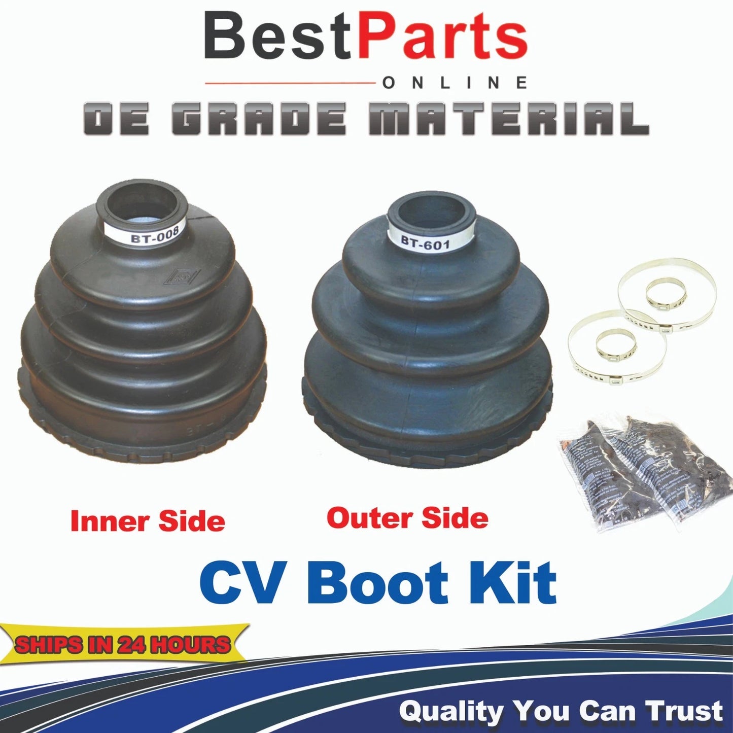 CV Axle Boot Kit for GMC S15/Envoy/Jimmy/Sonoma/Syclone/Typhoon (1983–1984)