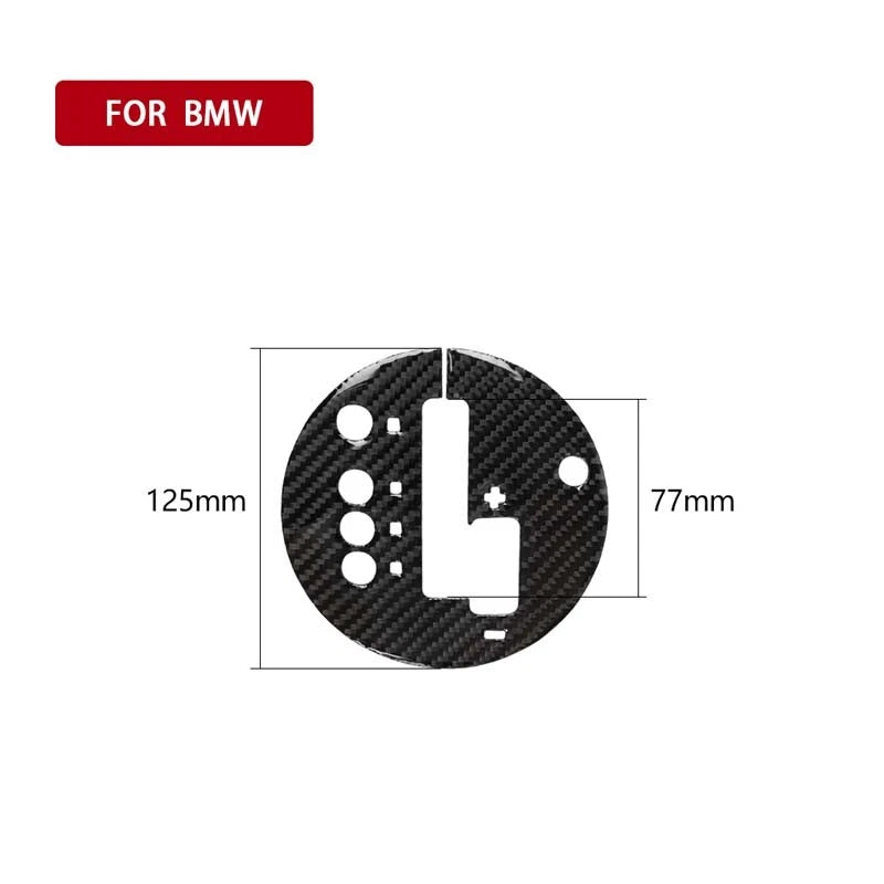 Carbon Fiber Gear Shift Panel Cover Interior Trim fit for 03-08 Nissan 350Z