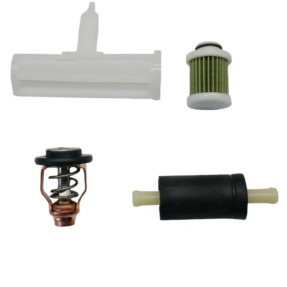 Outboard Maintenance Kit for Yamaha 4-Stroke 80HP F80B with Thermostat & Filter