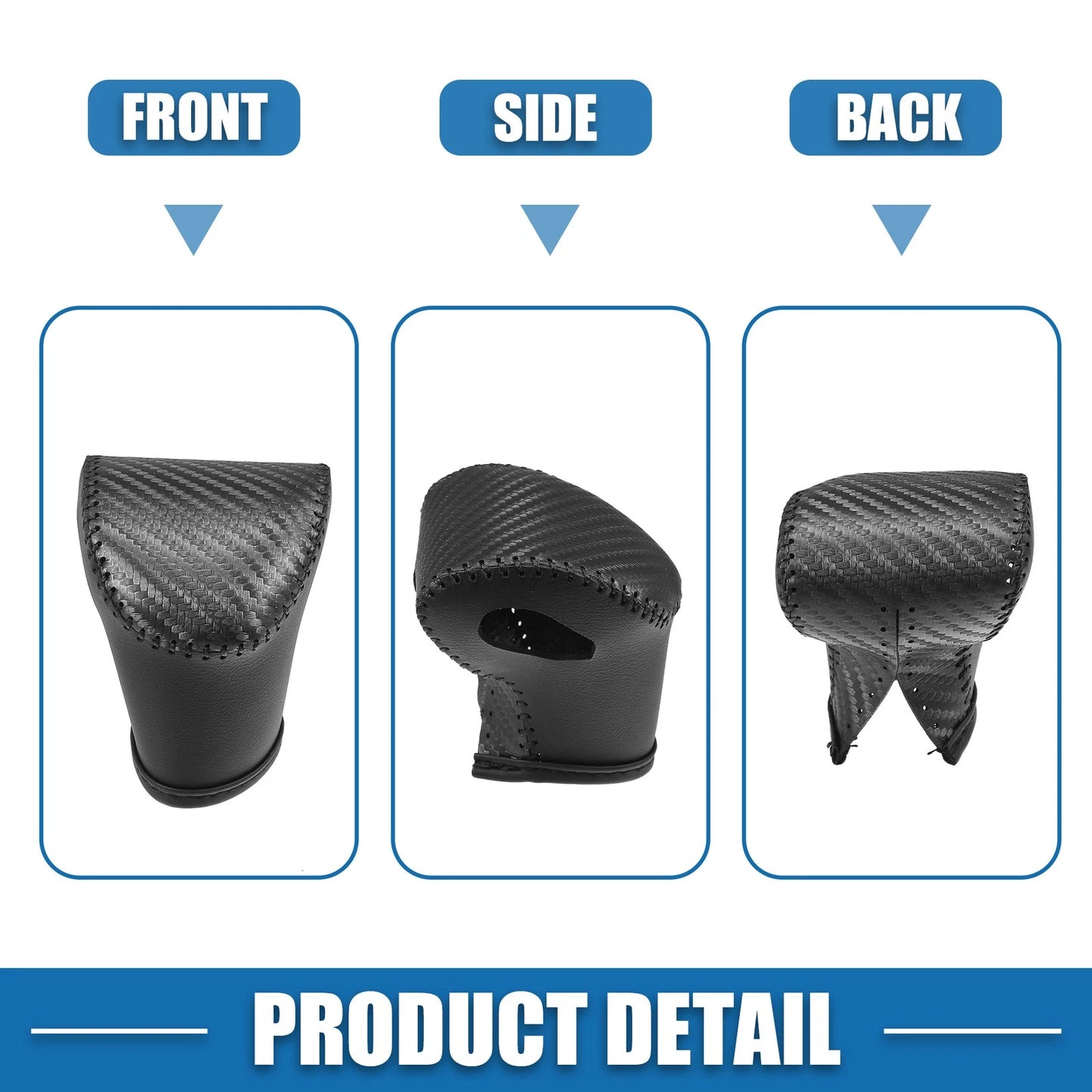 Carbon Fiber Gear Shifting Knob Cover for Kia Soul (2020-2023)
