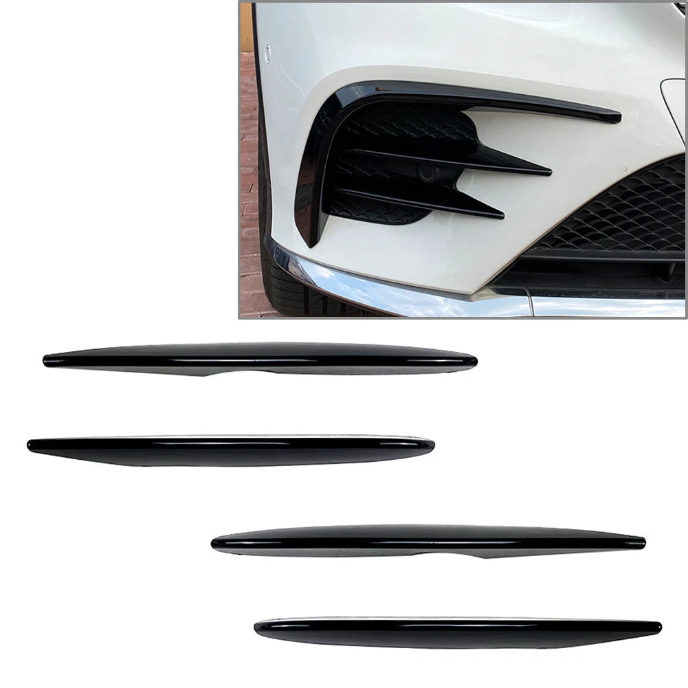 4x Front Fog Light Trim for Mercedes Benz GLC Class X253 C253 (2016-2019)