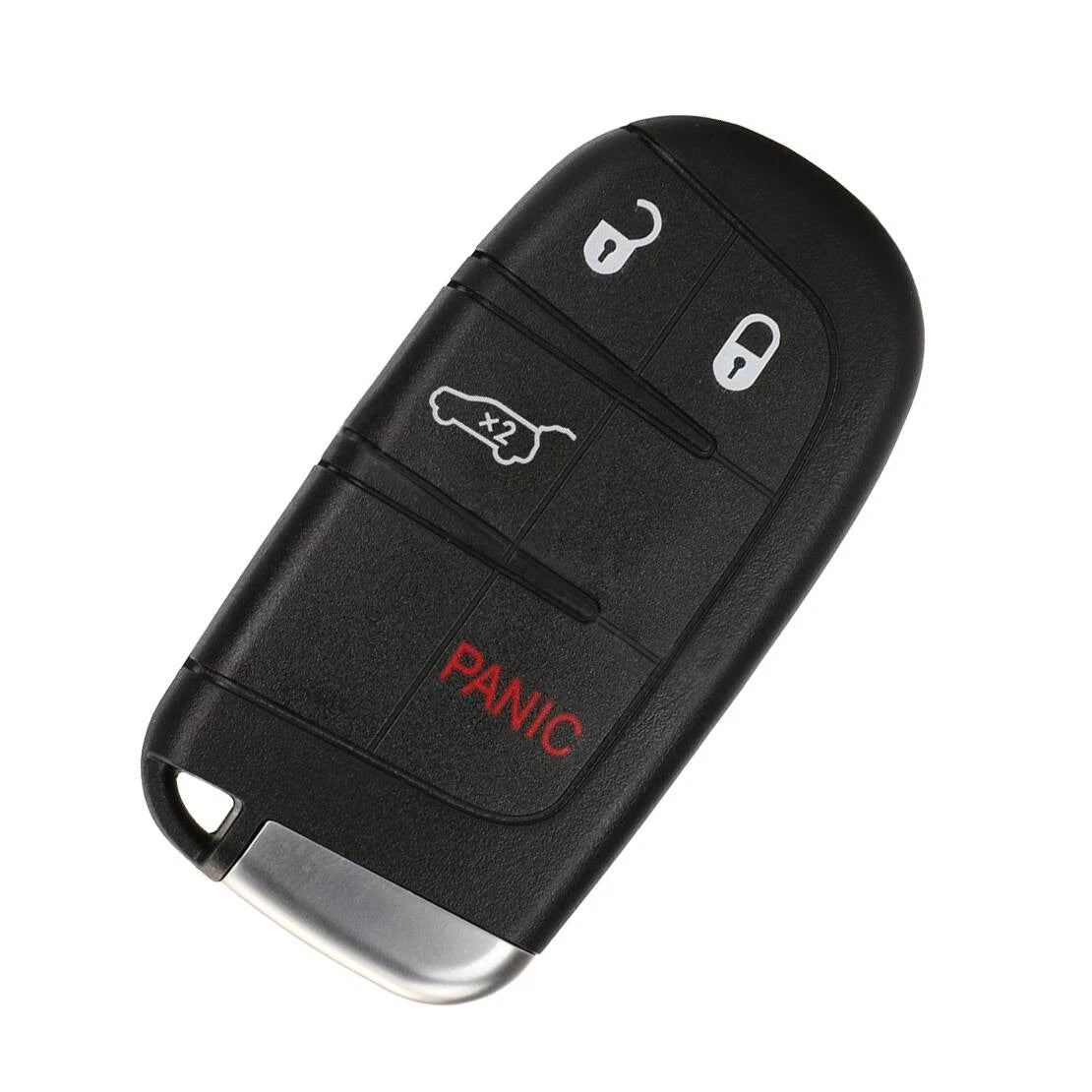 4 Button Remote Key Fob Case Cover for Jeep Grand Cherokee (2014-2021)