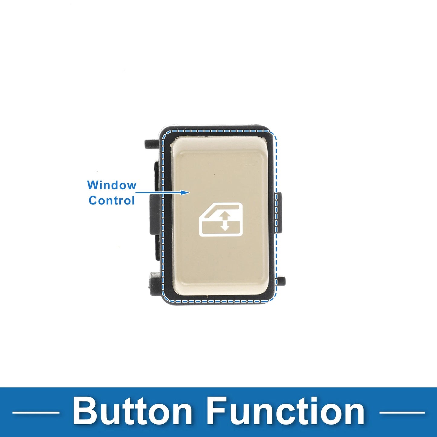 2 x Rear Left Right Side Power Window Switch for Buick Rendezvous (2002–2007)