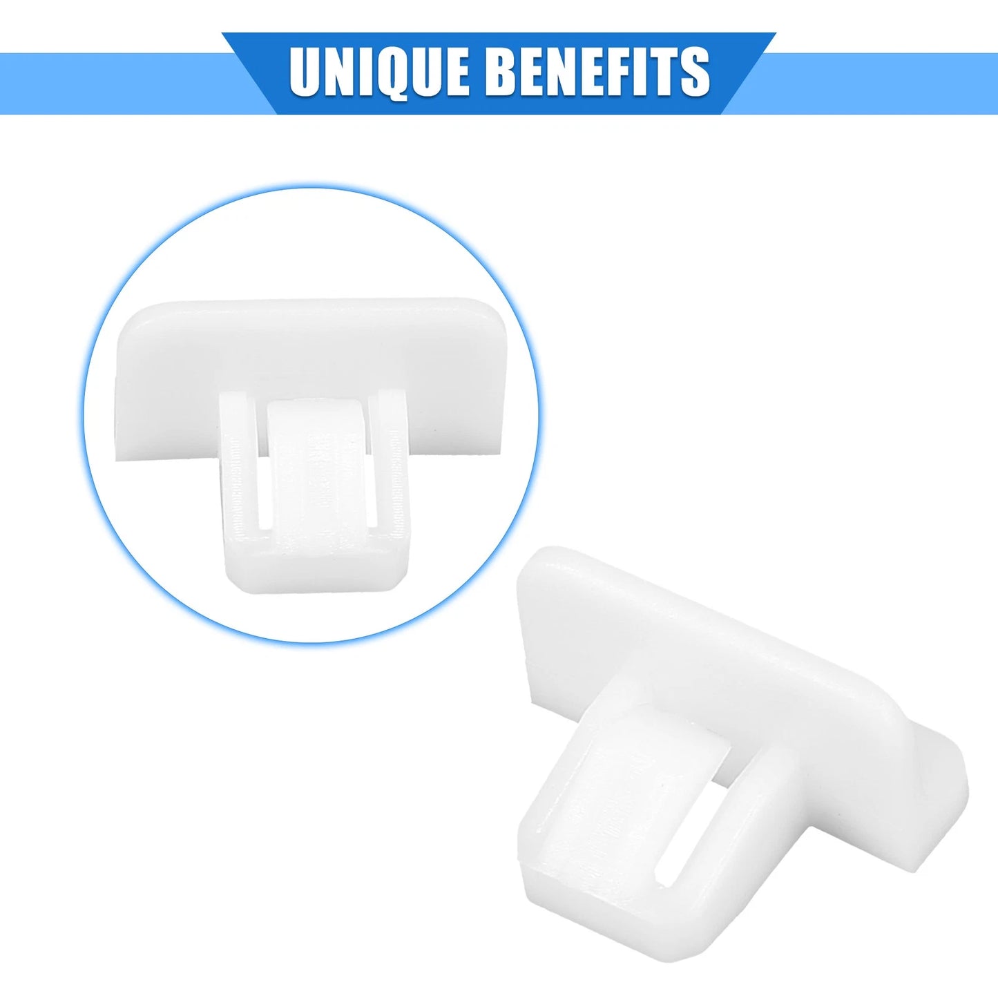 40 Pcs Fender Flare Bumper Clip Auto Parts for Chrysler Pacifica (2017-2020)