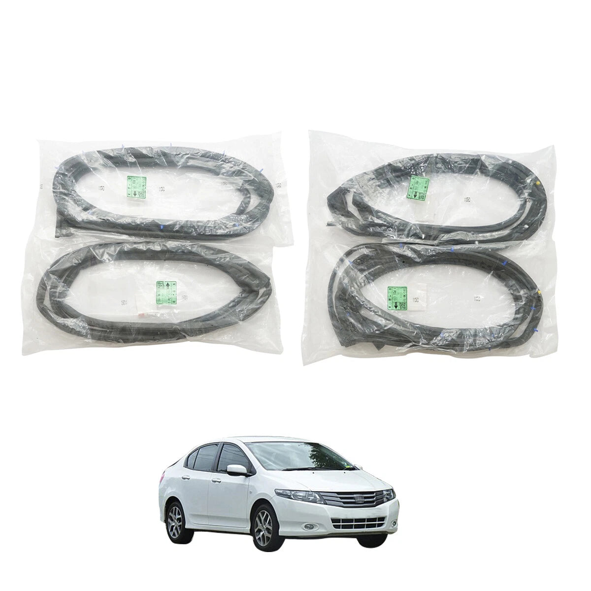 Door Weatherstrip for Honda City Sedan 2008-2013