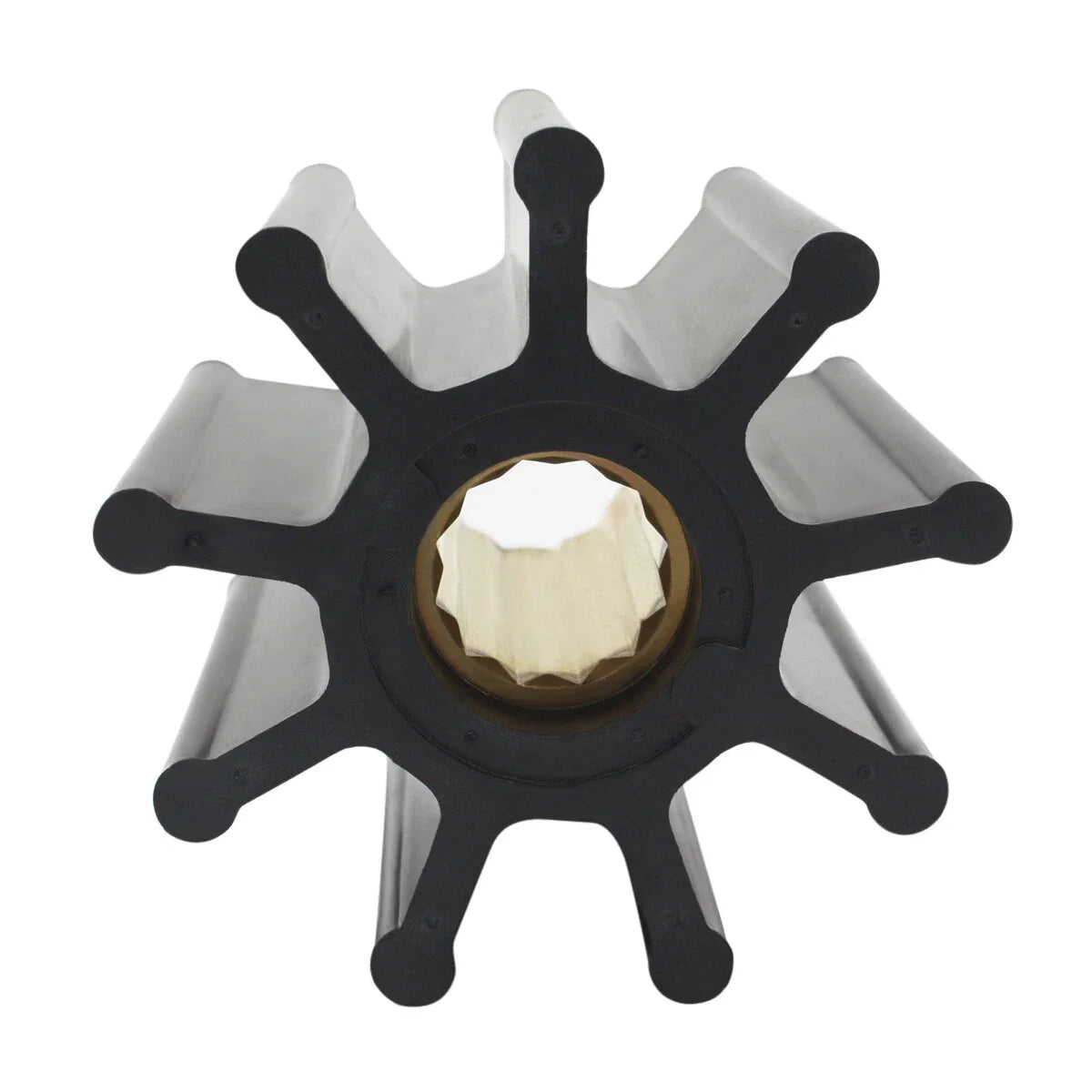 Flexible Impeller for Jabsco 6760-0001, Sierra 18-3304, 9 Blades