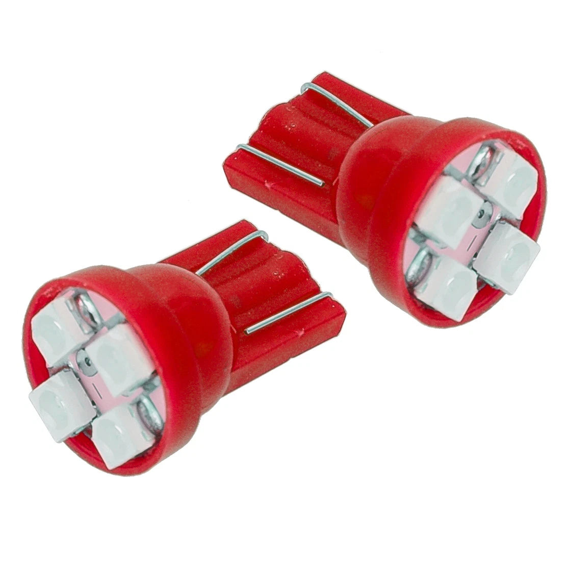 10 x T10 W5W 168 194 4-SMD LED Dash Gauge Lights for Car (Various Years)