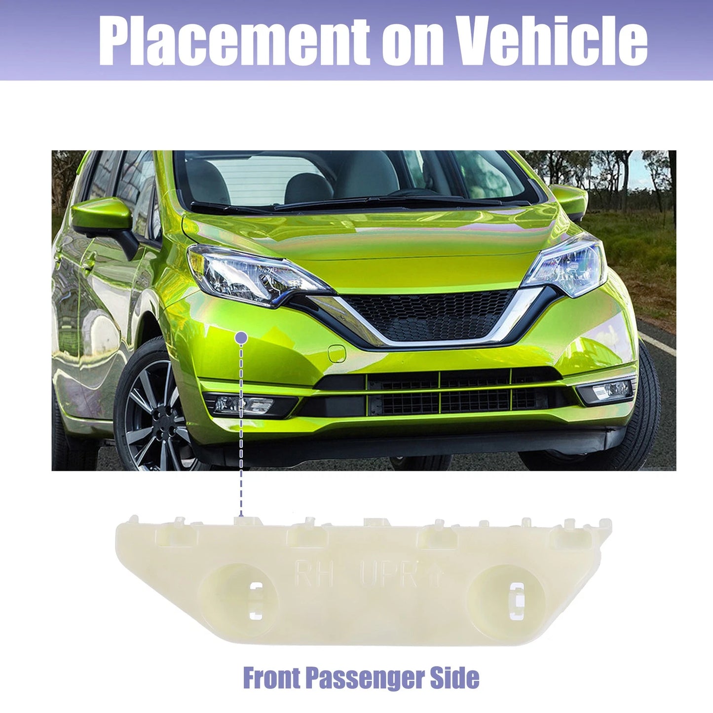 Bumper Mounting Bracket for Nissan Versa (2012-2019)