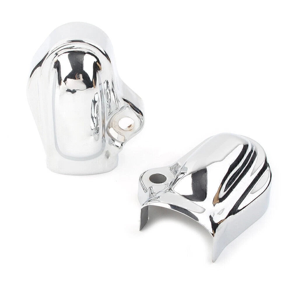 Chrome Rear Axle Nut Covers for Harley V-Rod VRSC Muscle VRSCF (2002-2017)