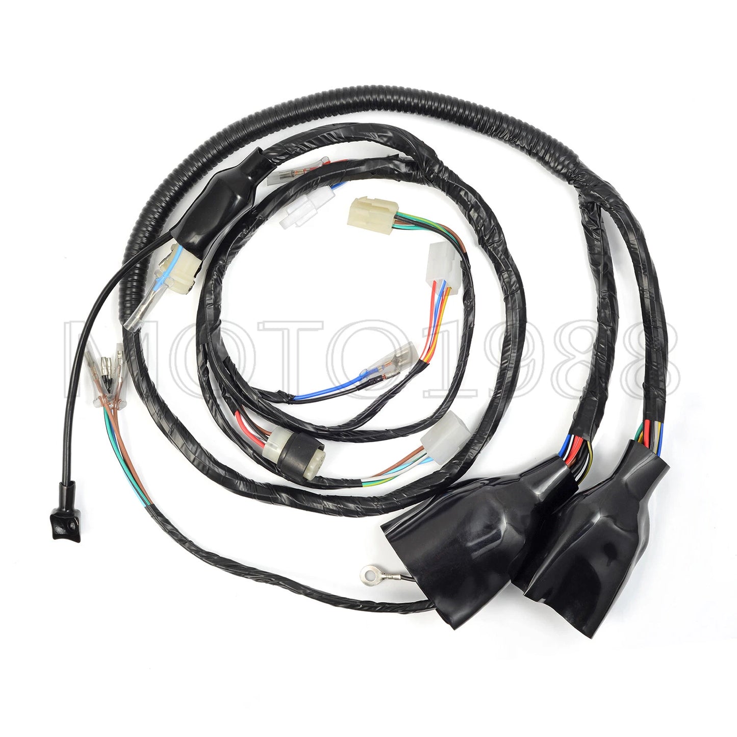 Wire Wiring Harness for Yamaha Warrior 350 YFM350X and Moto-4 YFM250 (1987–1989)