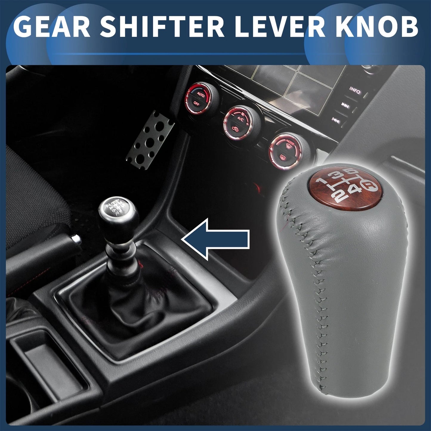 5 Speed Gear Shifter Knob for Toyota 4Runner (1993-2001)