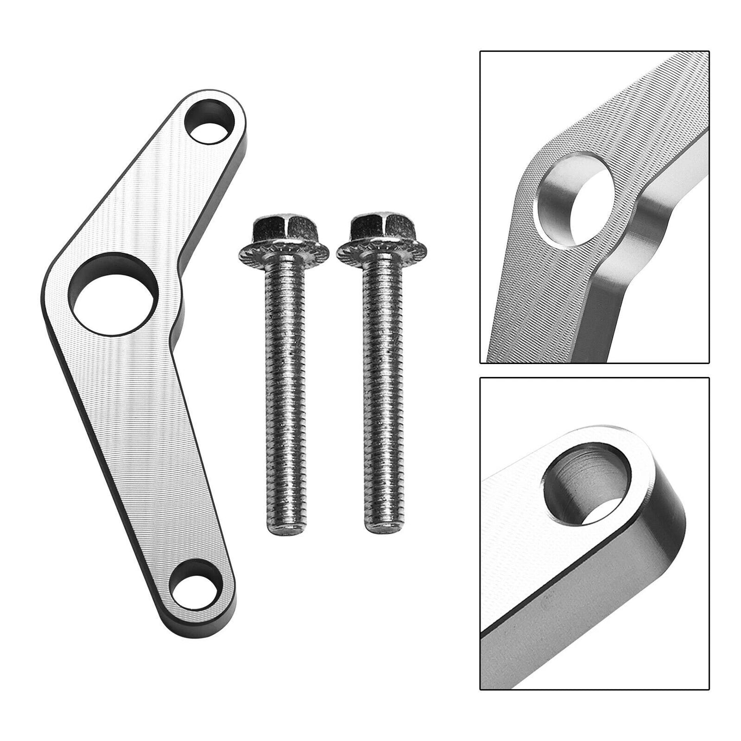 Shifter Stabilizer Aluminum Silver for Honda Super Cub 110 (2022-2023)